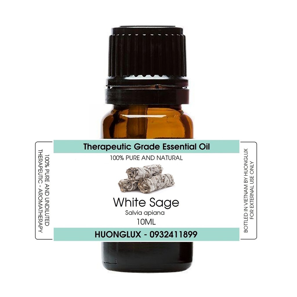 Tinh dầu Xô thơm trắng White Sage Essential Oil