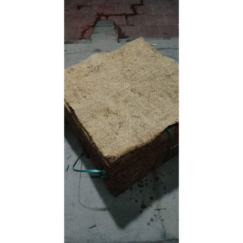 Thảm Xơ Dừa 50x50cm-chuyên dùng lót chậu-cố định kei v.v.v nhập khẩu-  chuyên dụng.