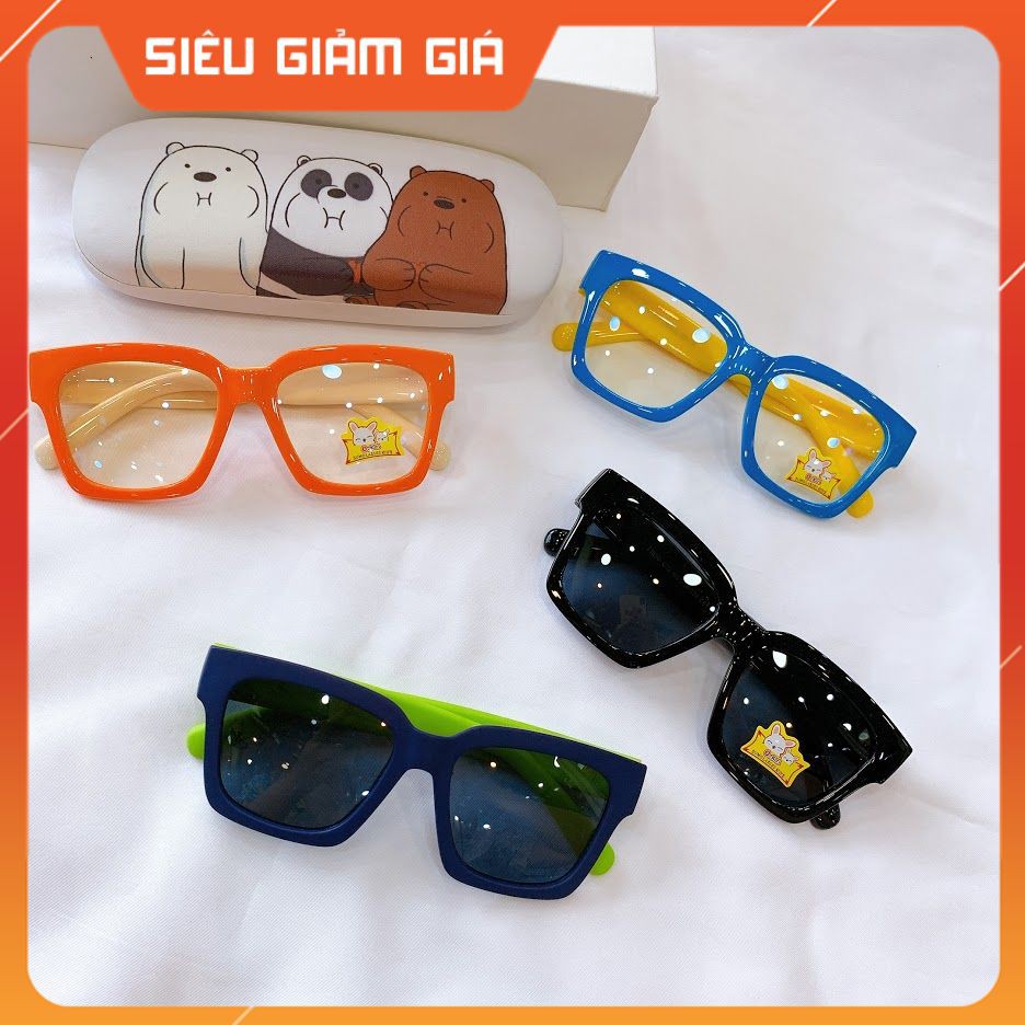 KÍNH MÁT EM BÉ KIỂU DÁNG SIÊU CHẤT NHỰA DẺO NHẸ