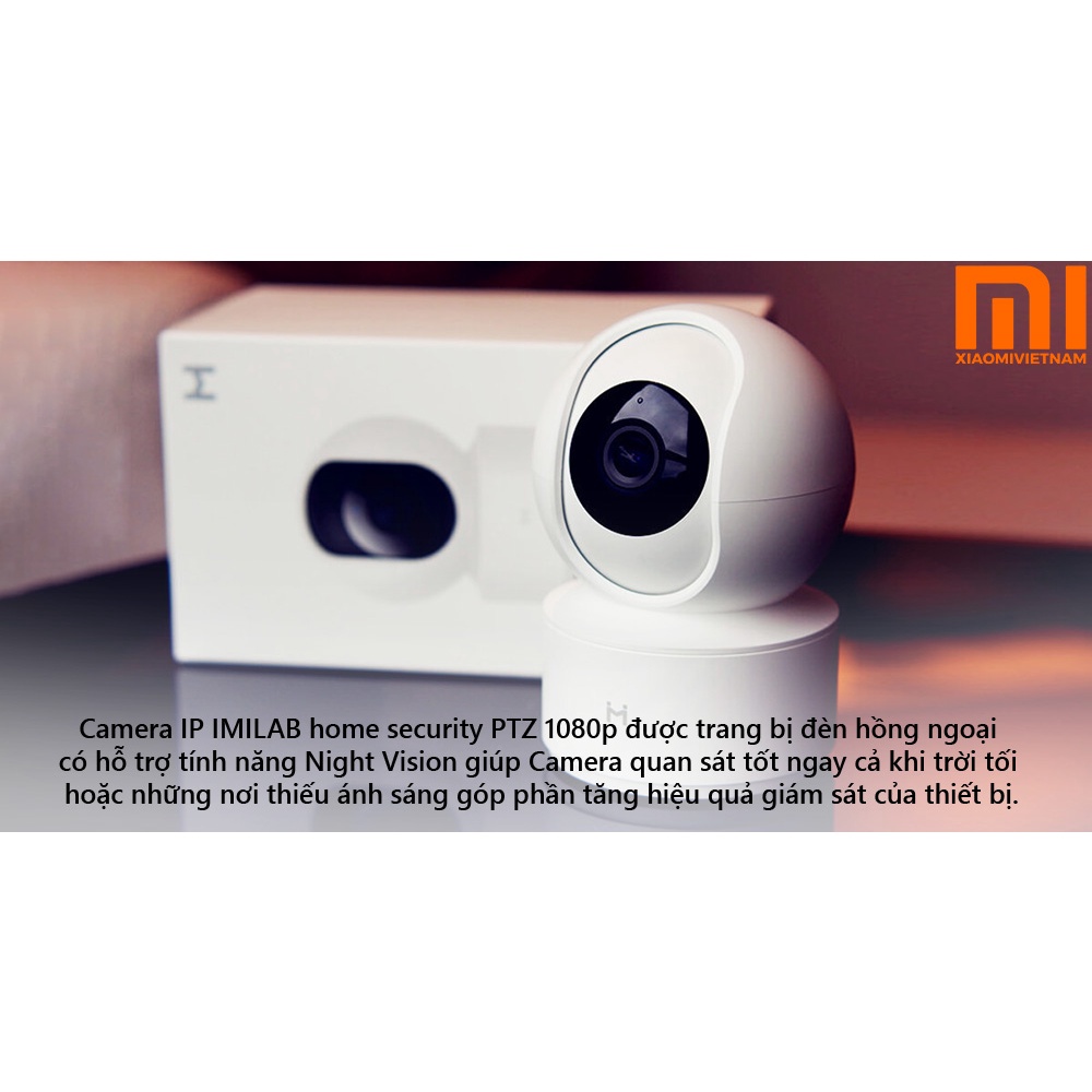 (BÀN QUỐC TẾ) Camera Xoay toàn cảnh 360 Xiaomi Mijia 1080p