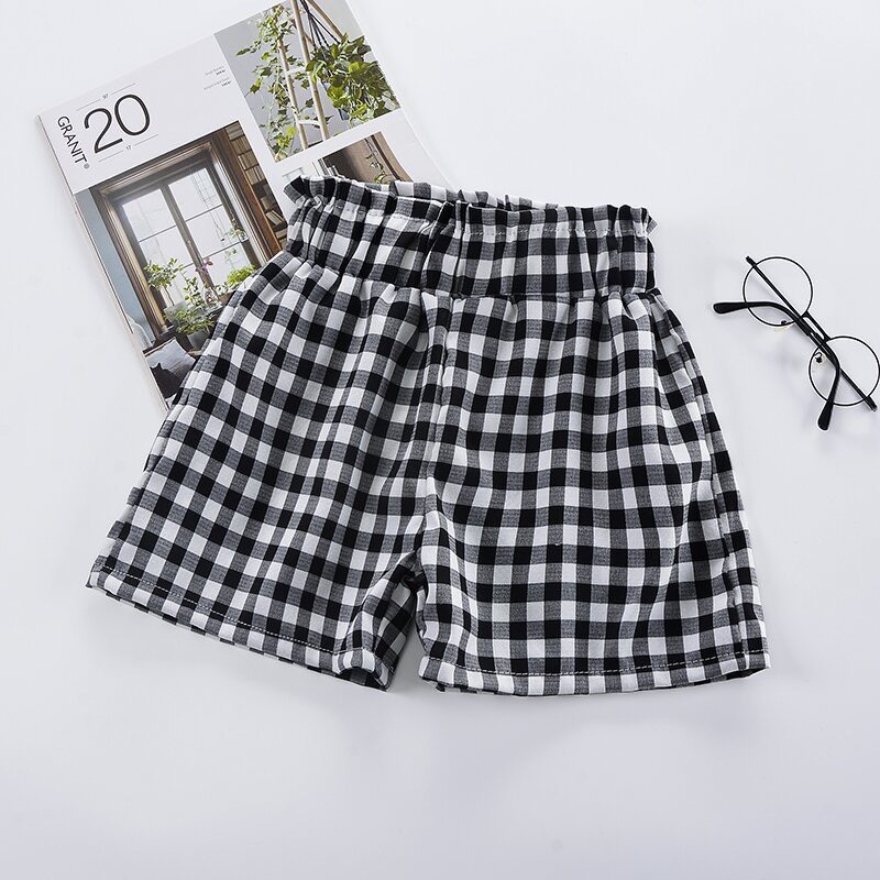 Quần Short Kẻ Caro Dành Cho Bé Mẫu Mới 2022 - Hàng Quảng Châu Cao Cấp (QV1)