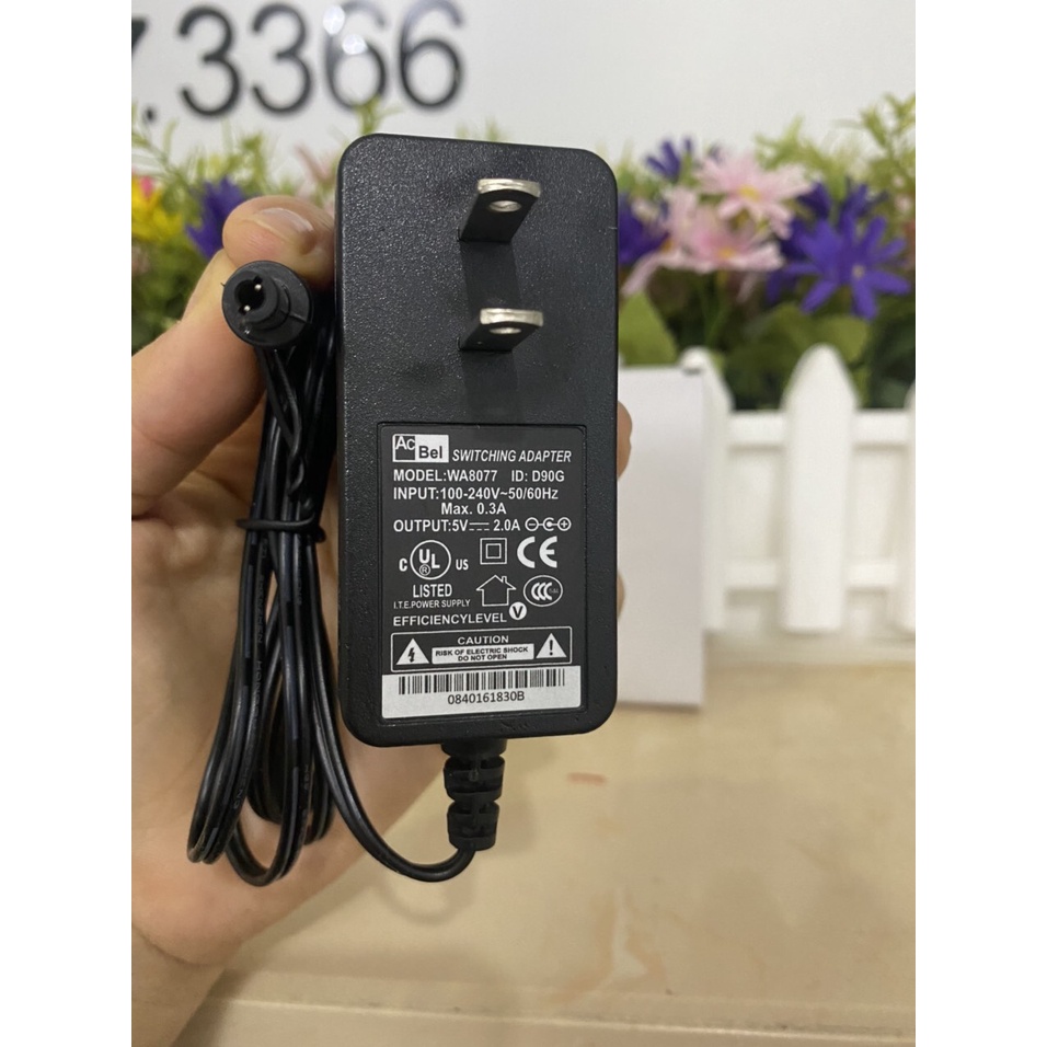 Nguồn Adapter ACBELL 5V-2A  chân thường chân nhỏ