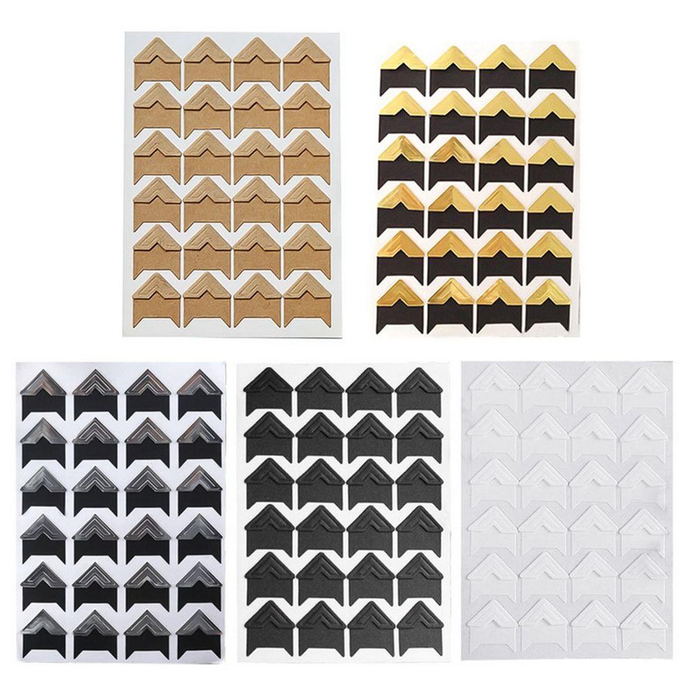 Miếng Dán Góc AUGUSTINA 14 Màu Trang Trí Sổ Tay DIY