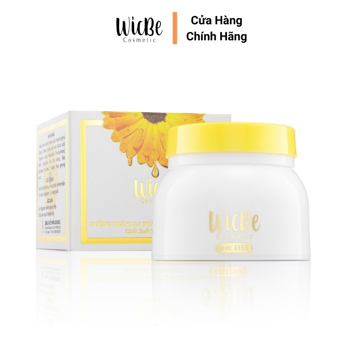 Combo Kem Dưỡng Trắng Da Toàn Thân Body Giá Rẻ Hiệu Quả An Toàn Wicbe 135g