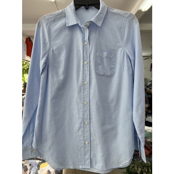 Áo sơ mi linen 2 màu