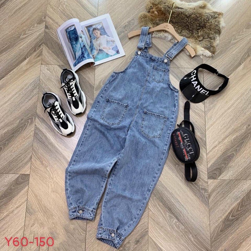 ❤️FREESHIP❤️ Yếm bò trơn rách siêu đẹp về sẵn hàng taij shop _Hàng sẵn