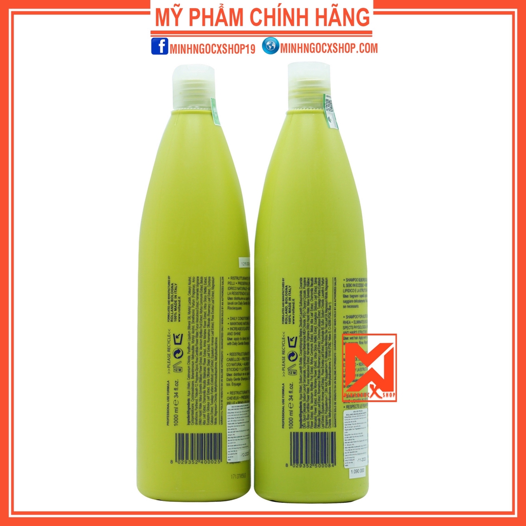 ROLLAND DẦU GỘI XẢ CÂN BẰNG DẦU ROLLAND UNA 1000ML CHÍNH HÃNG