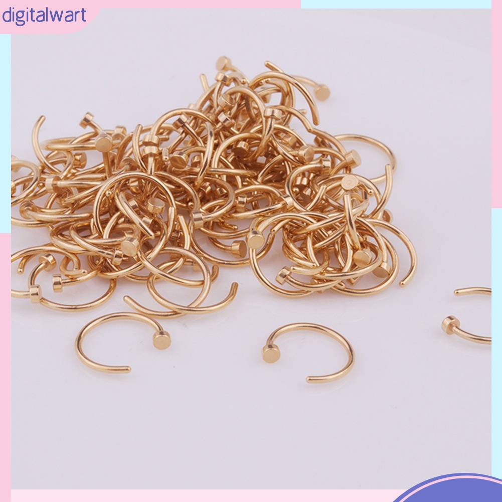 Bộ 4 khuyên mũi bằng thép không gỉ