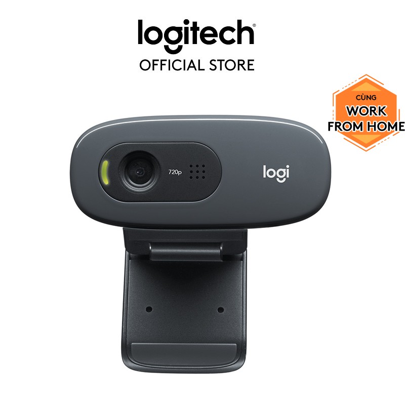 Webcam Logitech C270 - Gọi video HD 720p