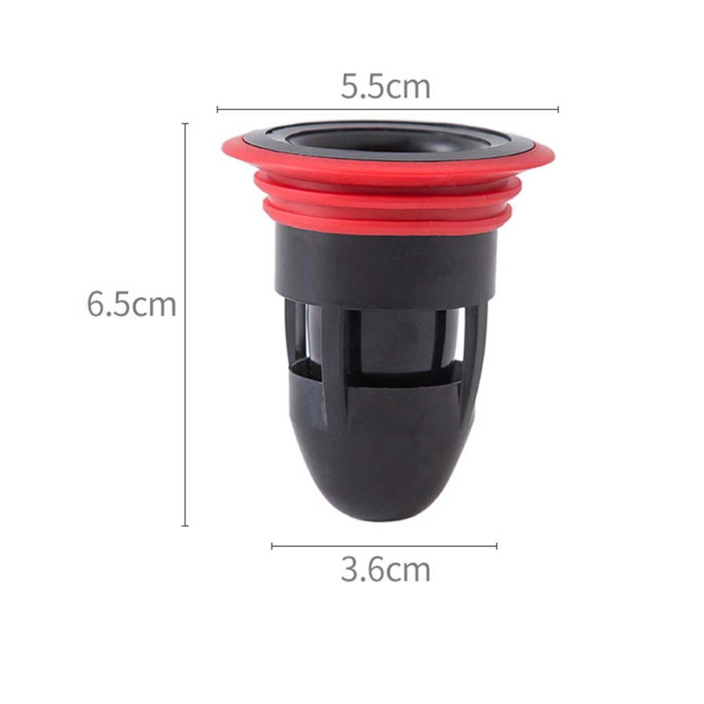 Lõi Lọc Khử Mùi Bằng Silicone Tiện Dụng Cho Lỗ Thoát Nước Nhà Vệ Sinh Nút Chặn Mùi Hôi Cống, Ngăn Vi Khuẩn