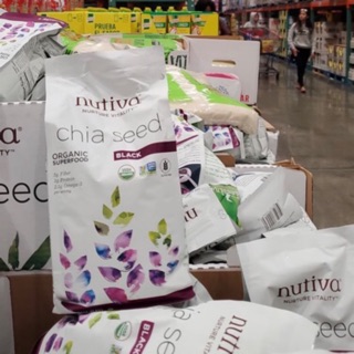 Hạt Chia Nutiva 1,36kg hàng Mỹ