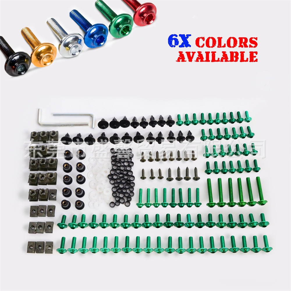 Ốc Vít Phù Hợp Cho Xe Mô Tô Kawasaki Z800 Z900 Z1000 Z125 Ninja 650 ER-6N/F Versys 650 Versys1000 Ninja 250/300 ZX6R ZX10R