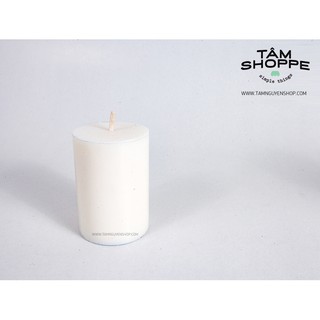 Nến trụ trắng cao 10cm TAN