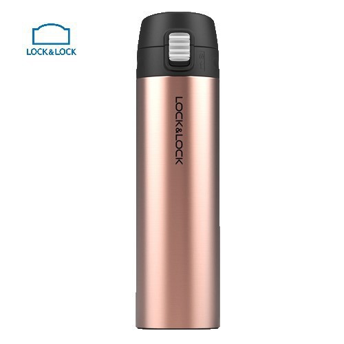 Bình Giữ Nhiệt Lock and Lock Colorful Tumbler 390Ml Vàng Hồng