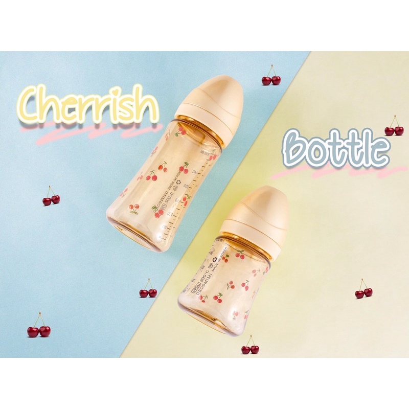 Bình sữa PPSU Grosmimi 200ml /300ml - Chính hãng