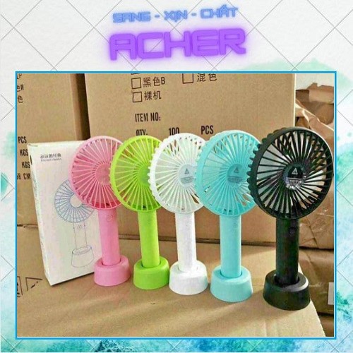 [FREESHIP 50K] Quạt mini cầm tay tích điện sạc pin usb để bàn làm việc, tiện ích, nhỏ gọn