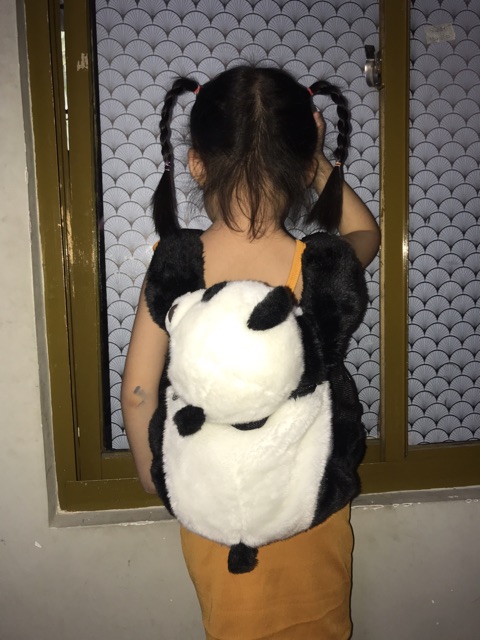 BL02- Balo gấu trúc cho bé