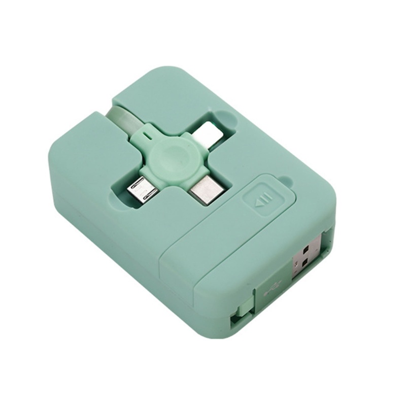 Dây Cáp Sạc Nhanh Truyền Dữ Liệu Micro USB Type C 3 Trong 1