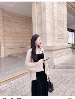 Áo Cadigan hè đi biển siêu đẹp