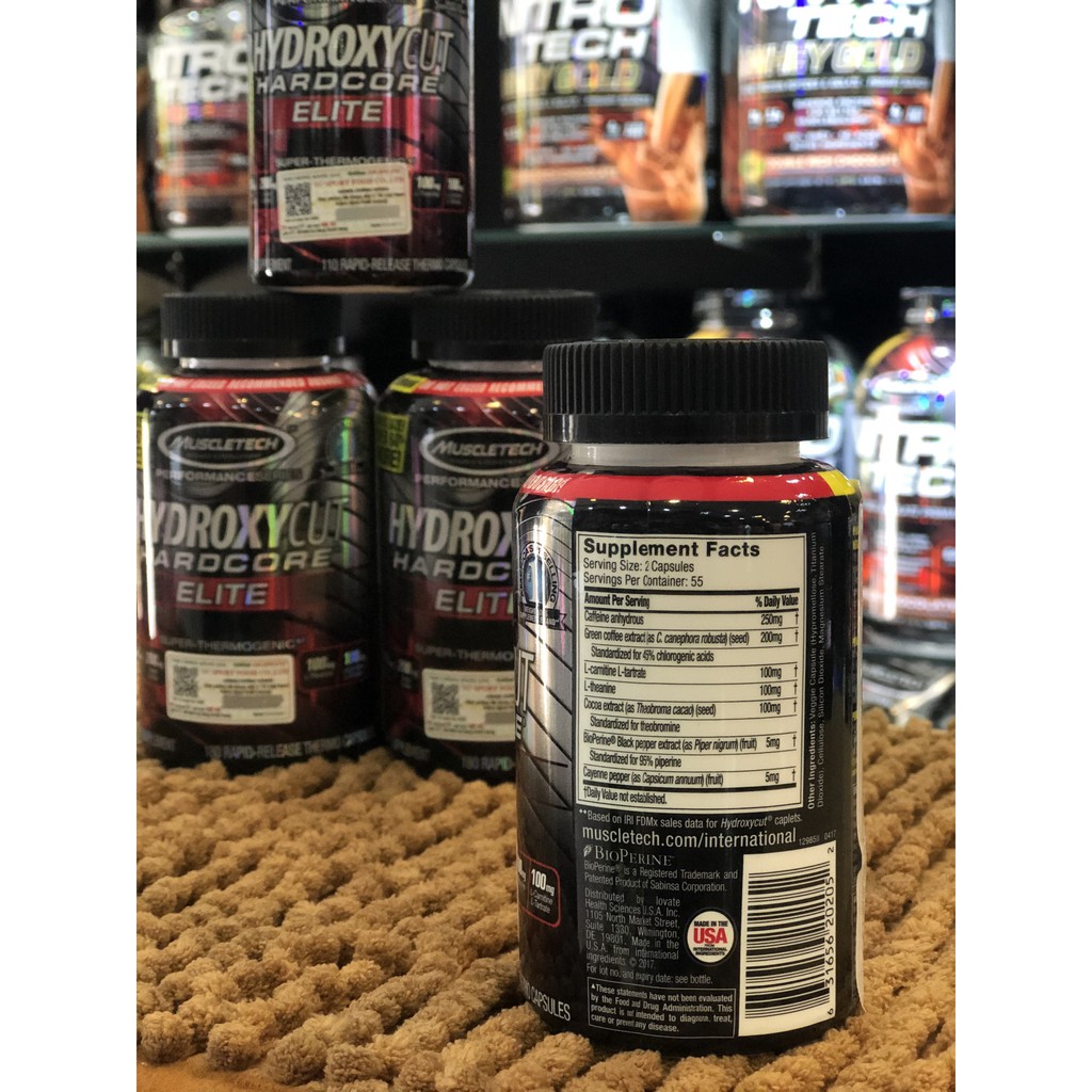 Đốt mỡ Hydroxycut Elite size 110 viên và 180 viên | BigBuy360 - bigbuy360.vn