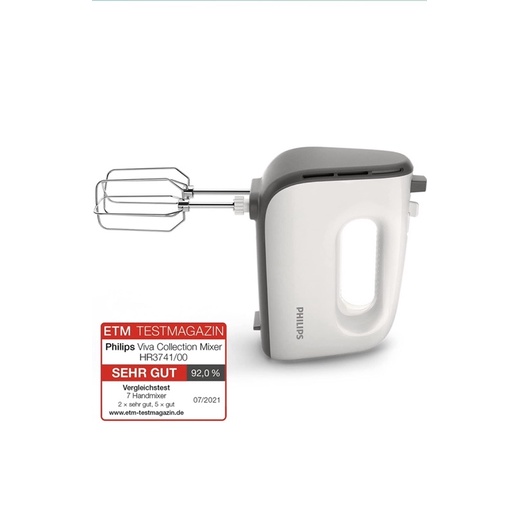 MÁY ĐÁNH TRỨNG, TRỘN BỘT PHILIPS HR3741/00- 450W