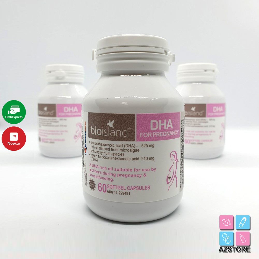 DHA Bầu Biosland - DHA For Pregnancy bổ xung cho bà bầu trong thai kỳ 60v úc