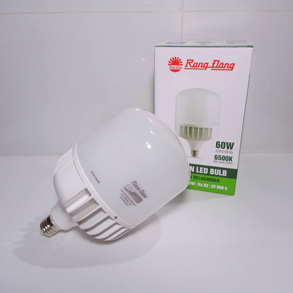 Bóng Đèn Led Bulb Trụ Nhôm Đúc Công Suất 60W Rạng Đông