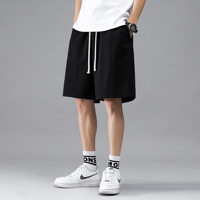 Quần short đùi trơn unisex ZUTEE thể thao basic nam nữ phong cách đường phố Hàn Quốc ullzang