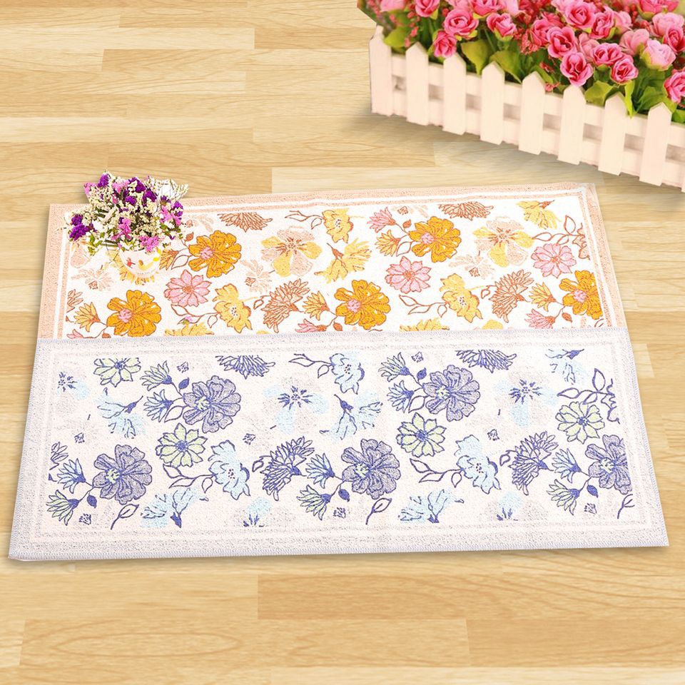 Thảm hoa cotton Carmi cao cấp (40 x 120cm)