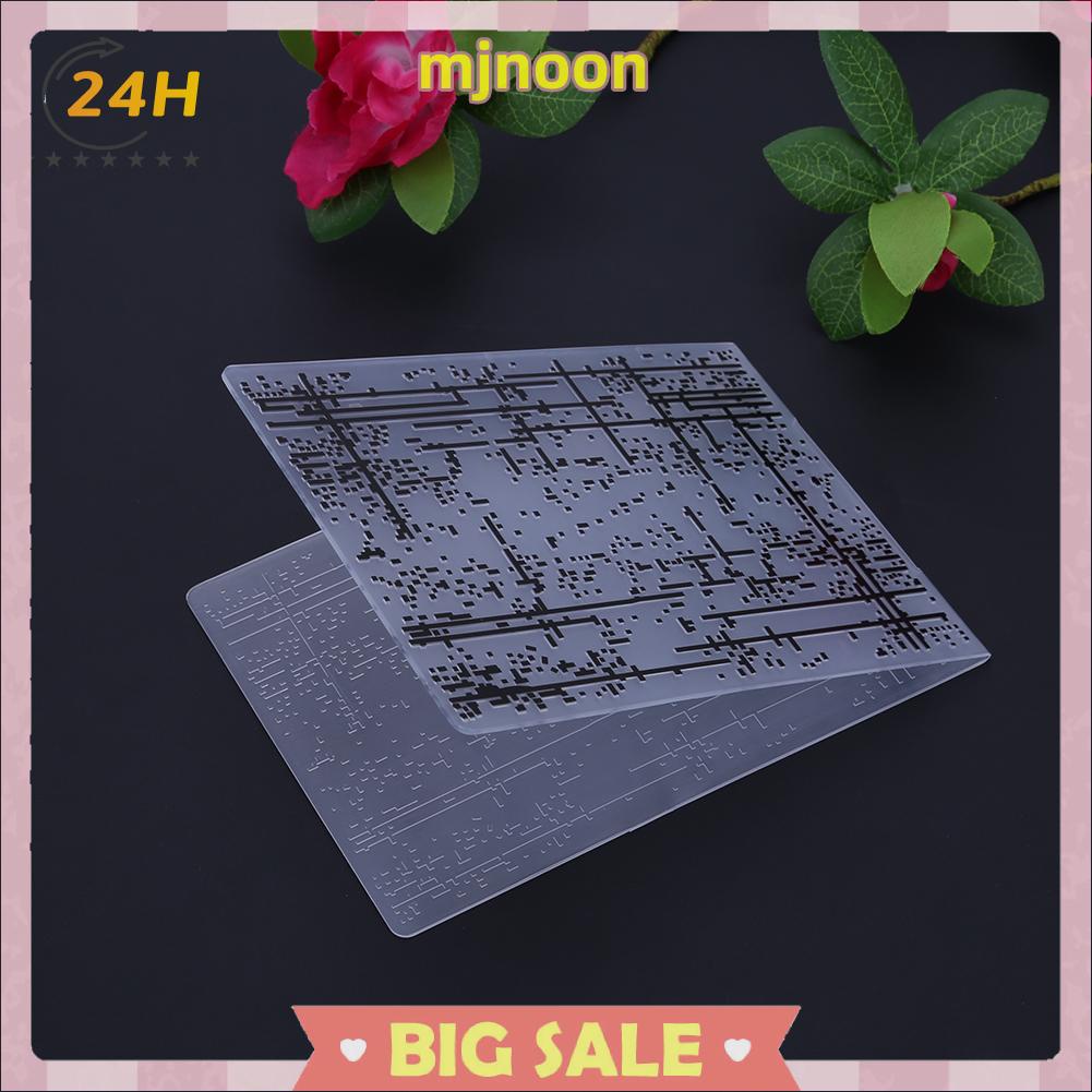 1 Khuôn Nhựa Dập Nổi Dùng Làm Thẻ Hình Album Ảnh DIY