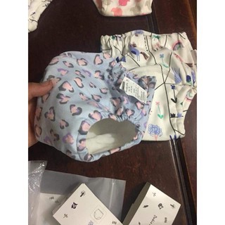 Quần bỉm vải dùng thay bỉm cho bé, quần bỏ bỉm túi zip, hàng đẹp