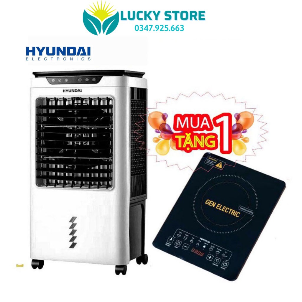 Quạt điều hoà hơi nước hyundai HDE6042, quạt máy 42 lít, quạt hơi nước mát lạnh