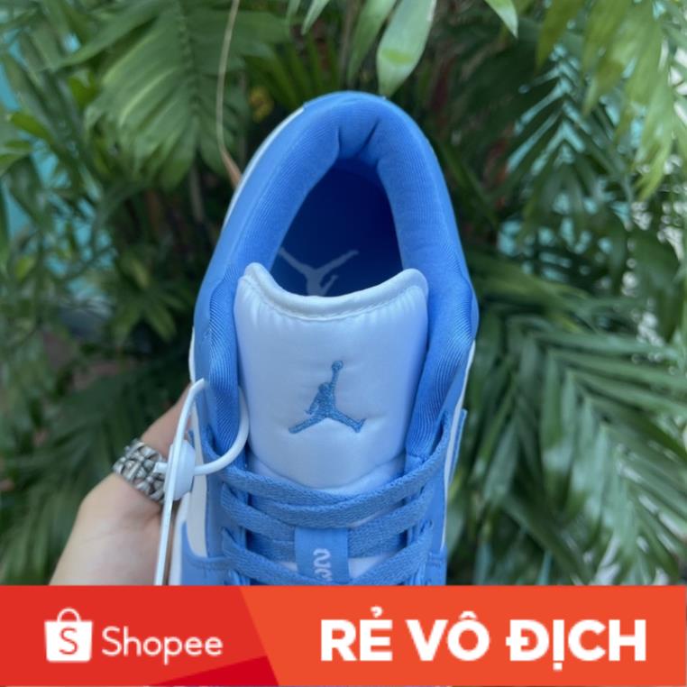 Giày JD1 Low UNC | Xanh Trắng