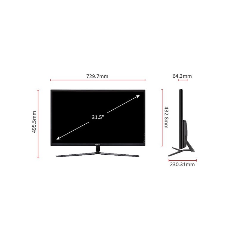 Màn Hình Máy Tính Viewsonic VX32114KMHD 32 Inch 4K và VX32762K