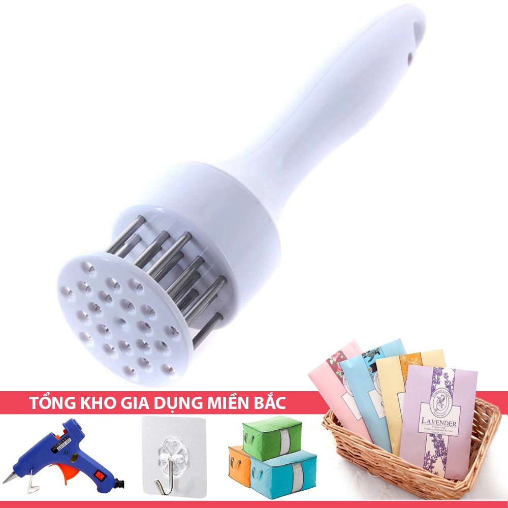 [Tổng Kho Sỉ] Cây Dụng Cụ Châm Đâm Dần Thịt MEAT TENDERIZER, Búa Xăm Dằm Làm Mềm Thịt Bò, Thịt Lợn Thông Minh