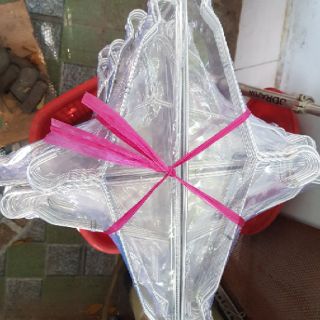 Set 10 móc quần áo loại dày dặn size 43cm