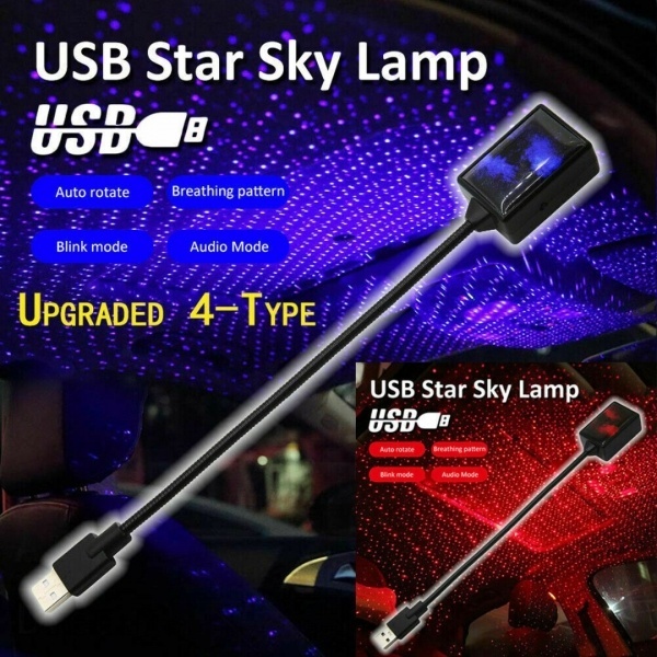Đèn LED Chiếu Nóc Xe Hơi Tạo Hiệu Ứng Bầu Trời Đầy Sao Độc Đáo