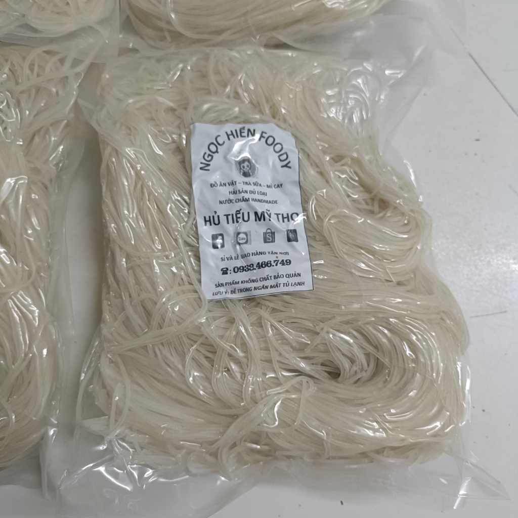 Hủ tiếu mỹ tho, hủ tiếu sa đéc hủ tiếu dai, ăn là ghiền túi 500g