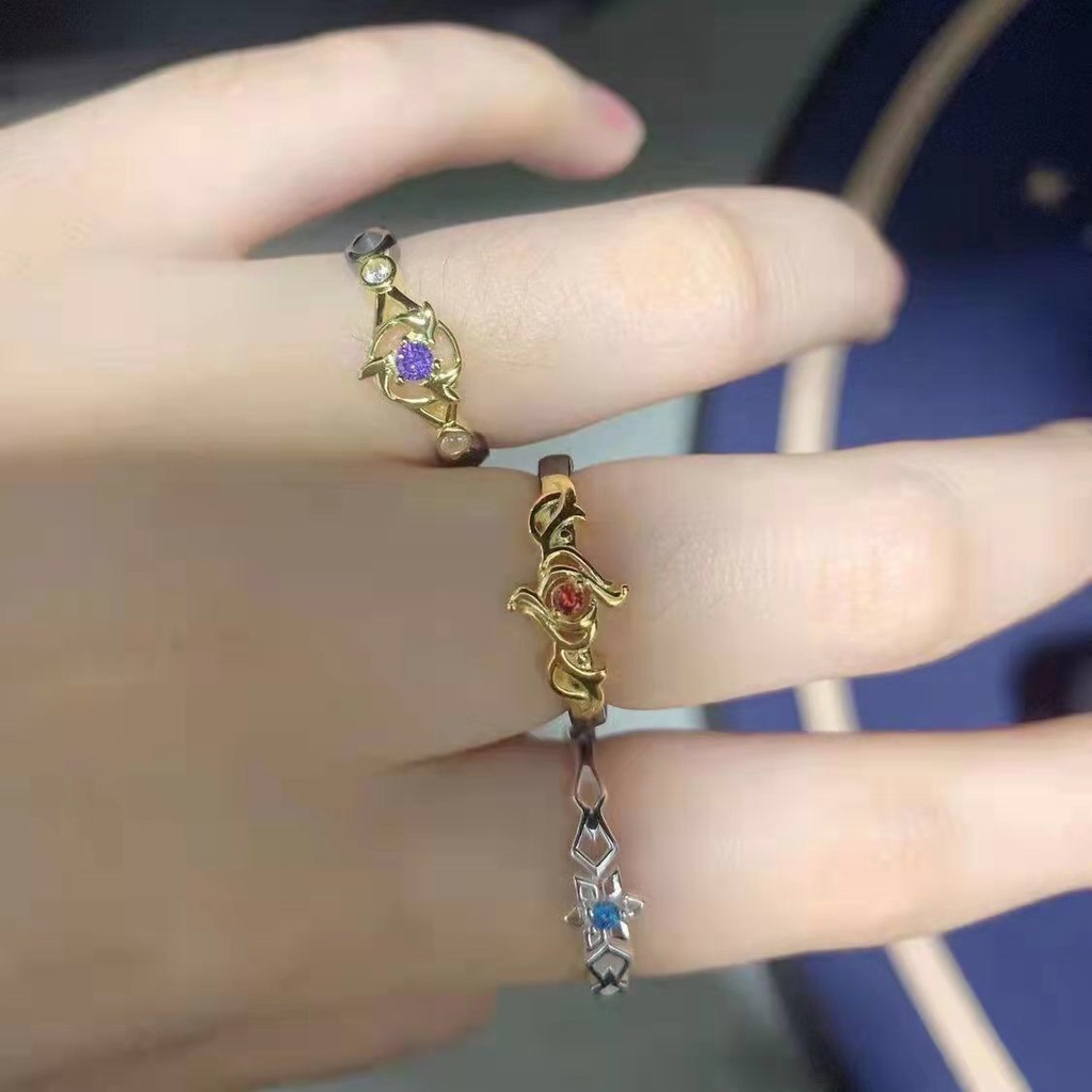 Nhẫn Hở Hóa Trang Anime Genshin Impact Phong Cách Cổ Điển Cho Nam Và Nữ