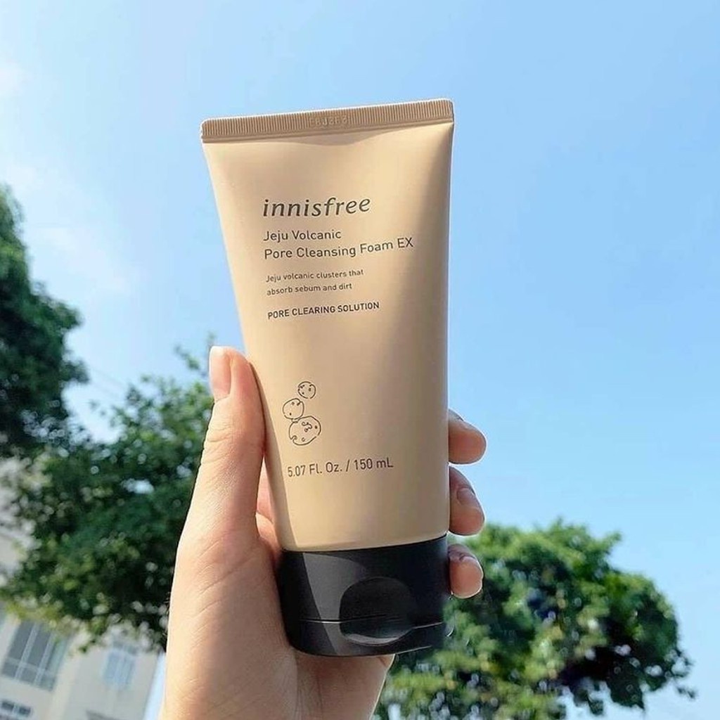 Sữa Rửa Mặt Innisfree Tro Núi Lửa Jeju Volcanic Pore Cleansing Foam EX (150ml) | BigBuy360 - bigbuy360.vn