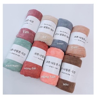 [70*140cm] KHĂN TẮM HÀN QUỐC BẰNG LÔNG CỪU SIÊU THẤM
