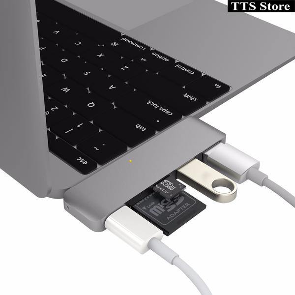 ⚡️[Chính Hãng]  Cáp USB Type-C 5-in-1 Hub HyperDrive