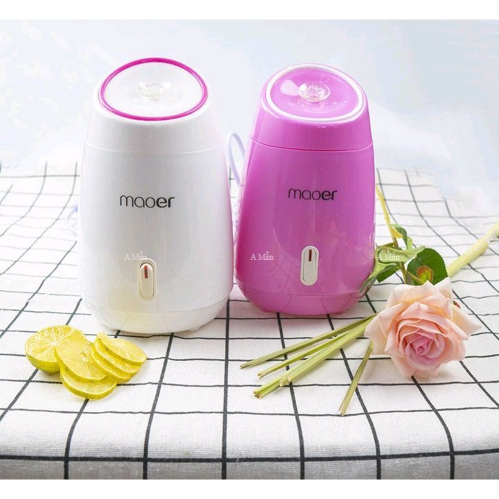 Máy xông hơi mặt hoa quả Maoer, máy phun sương nano tự động xông mũi họng