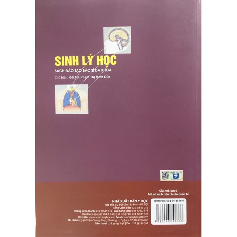 Sách - Sinh lý học ( sách đào tạo bác sĩ đa khoa )