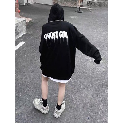 Áo Hoodie JL Oversize Ghost Girl, JACKLANE, Áo nỉ chui đầu Unisex Jack Lane | BigBuy360 - bigbuy360.vn
