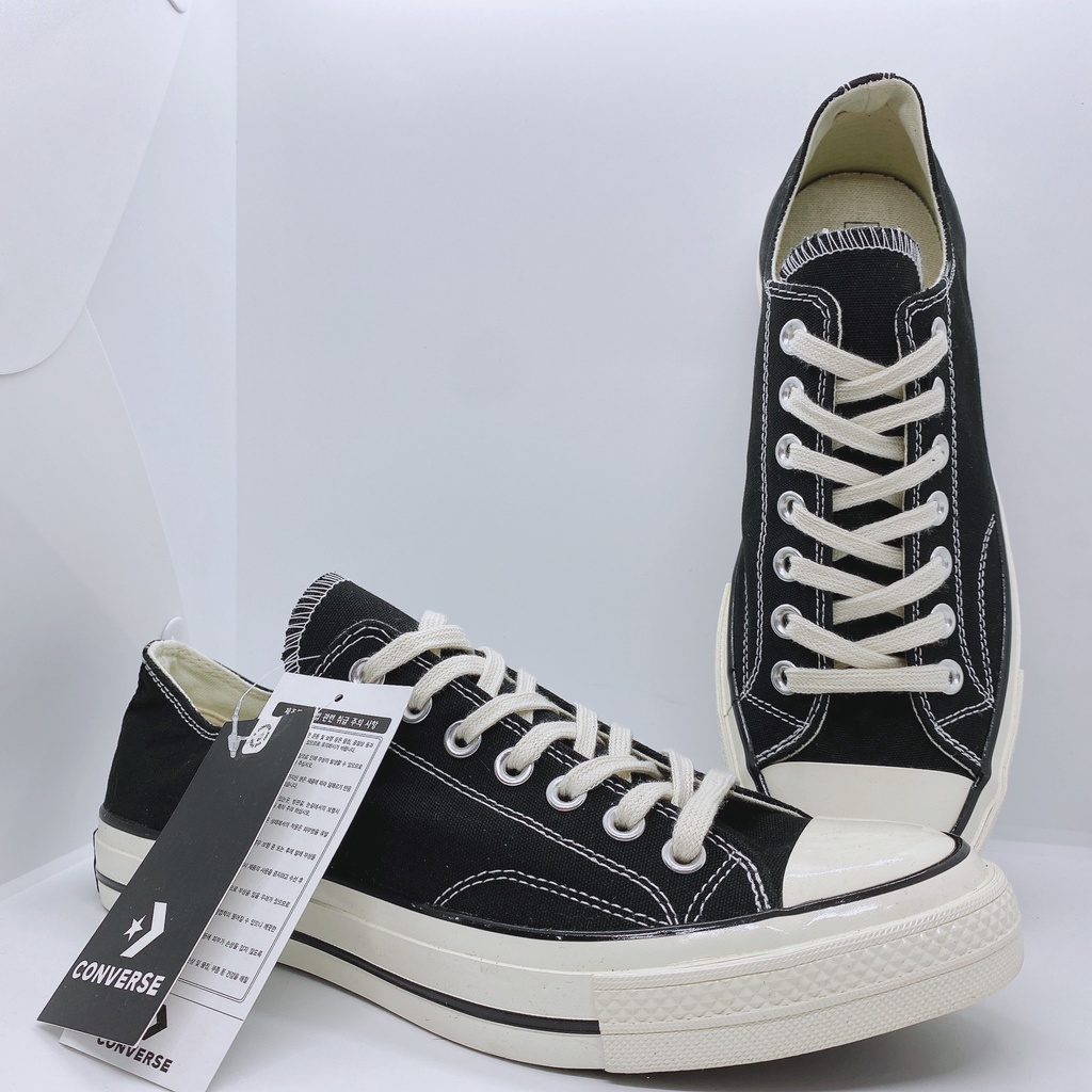 [Full Box] Giày thể thao nam nữ Sneaker C.V 1970 đen cổ thấp và cổ cao mã MCV
