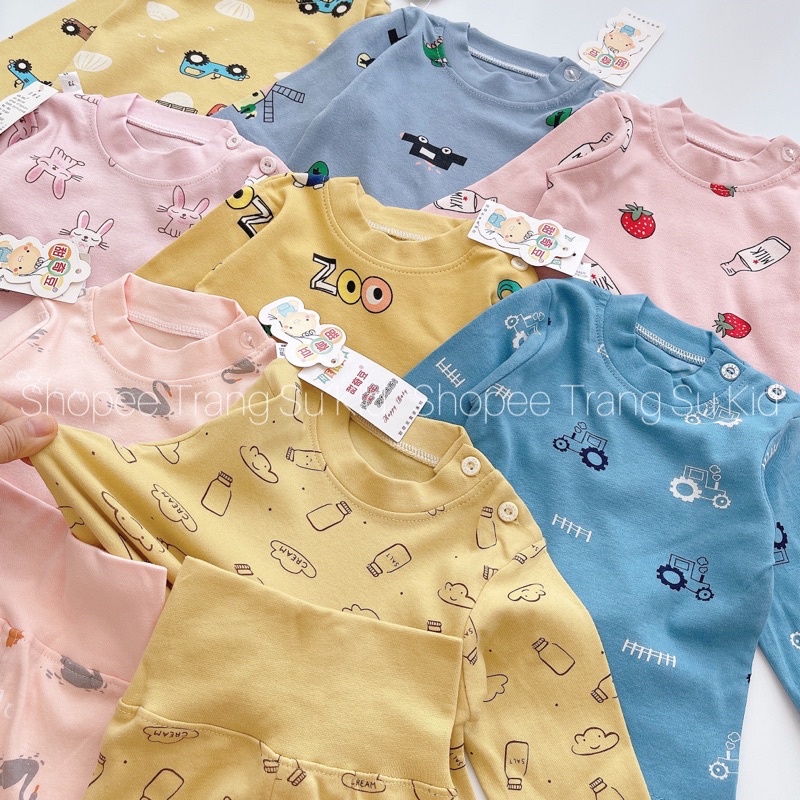 BỘ COTTON CẠP CAO TQXK CHO BÉ TRAI, BÉ GÁI.