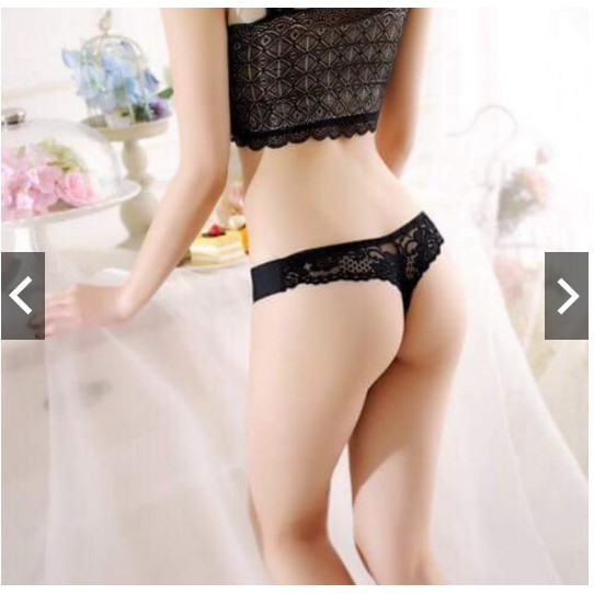 Sỉ 10 quần lót ren lọt khe 6214