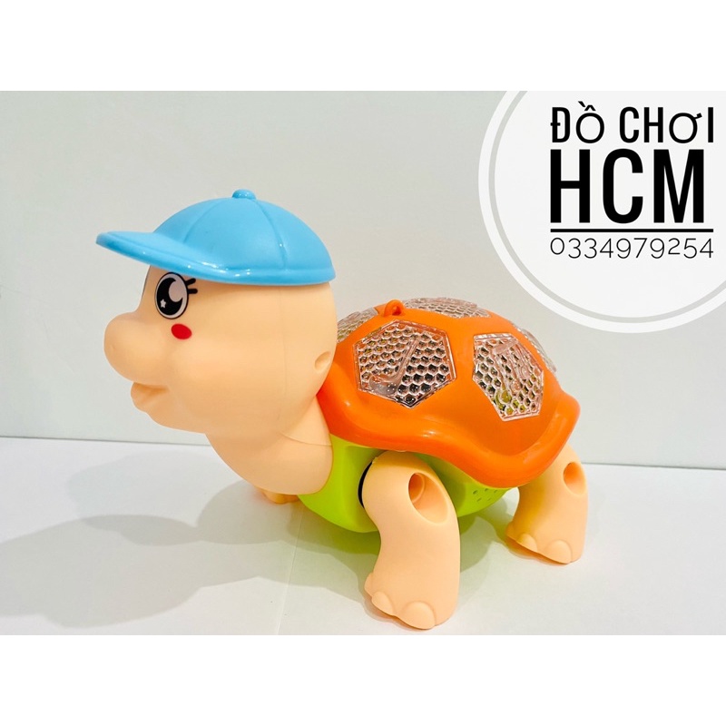 Đồ chơi rùa chạy pin có dây cho bé dắt đi dạo nhìn rất cưng giúp bé phát triển khả năng tư duy