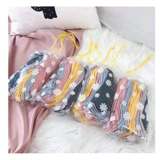 Set 10 đôi tất vớ Hoa Cúc Hàn Quốc